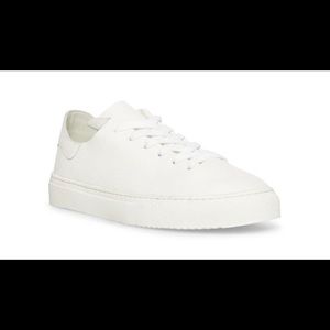 Dorey white leather Steve Madden white shoes